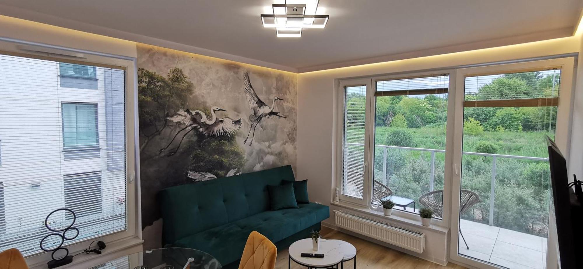 Apartmán Flou Przystan Letnica 79, Parking & 700m Plaza