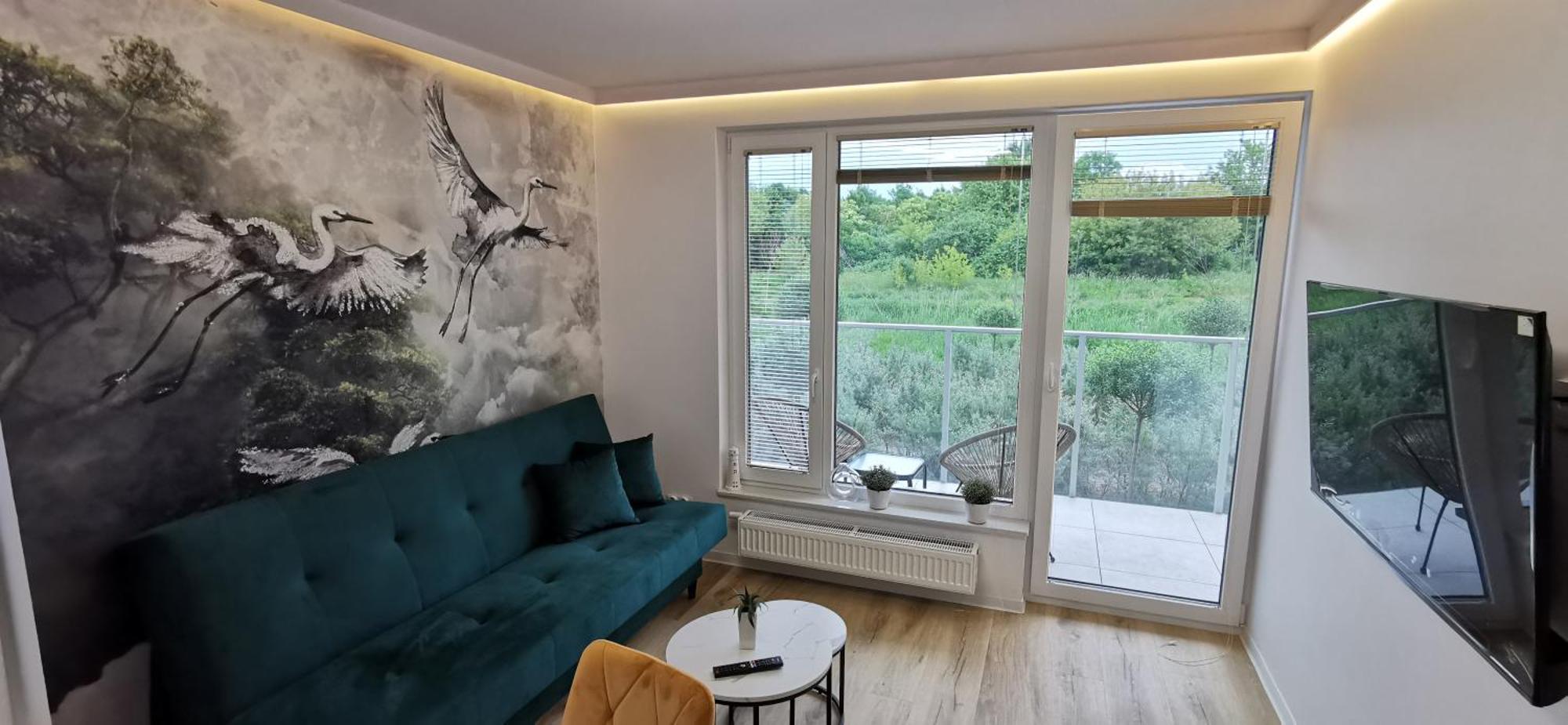 Flou Przystan Letnica 79, Parking & 700m Plaza Apartmán