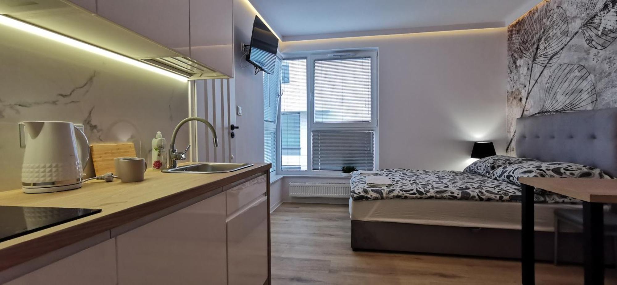 Apartmán Flou Przystan Letnica 79, Parking & 700m Plaza
