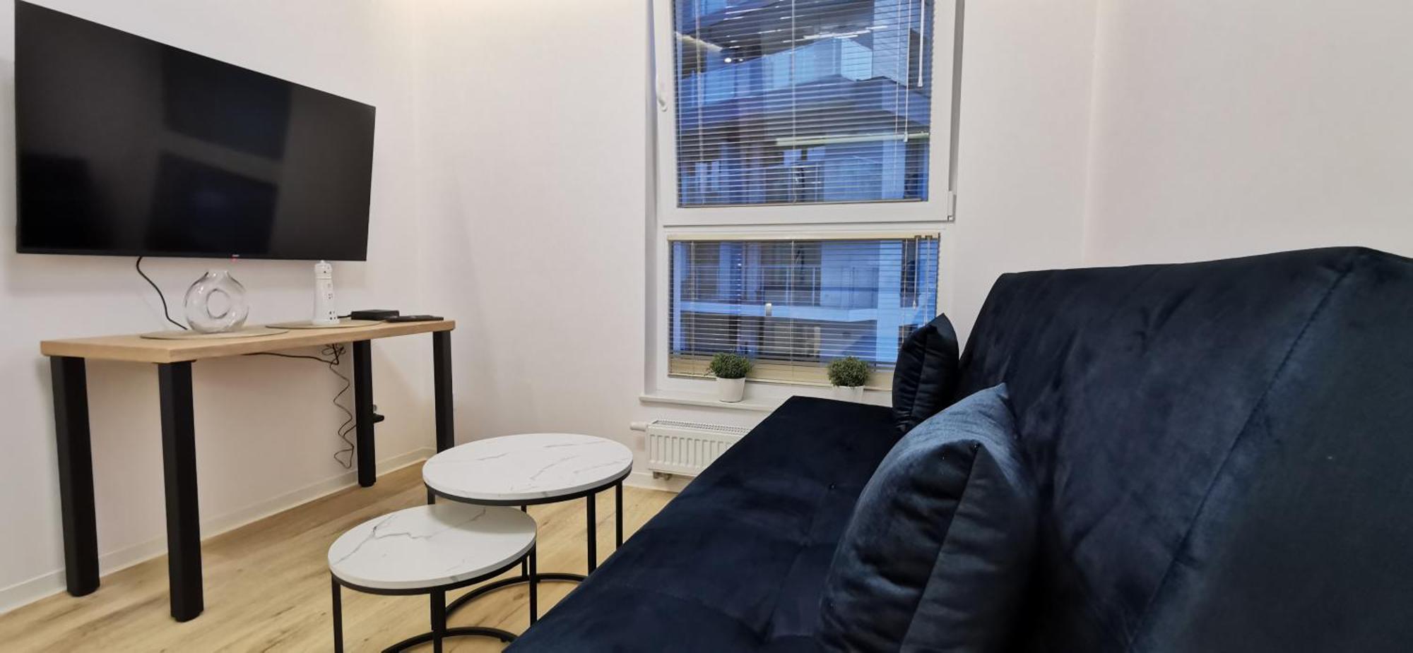 Apartmán Flou Przystan Letnica 79, Parking & 700m Plaza Gdaňsk